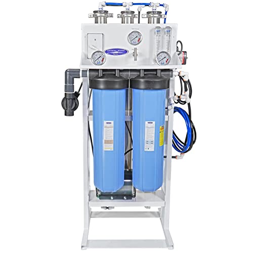 Crystal Quest Whole House Reverse Osmosis Water Filtration System | Compact, Space Saving, 3-Stage Filter | Made in USA | 2500 GPD