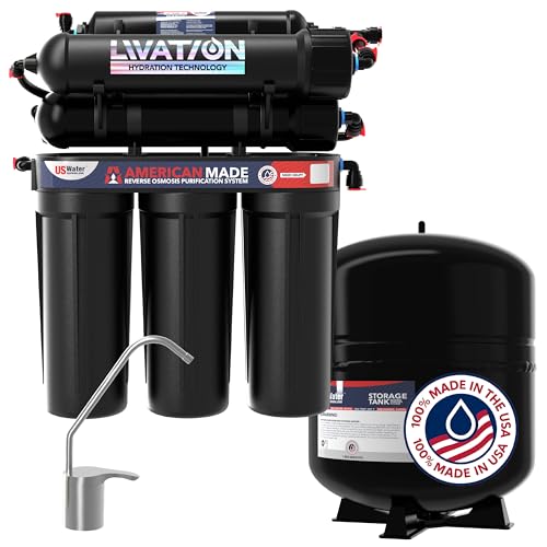 US Water Systems All American 6-Stage Reverse Osmosis Filter, Chrome