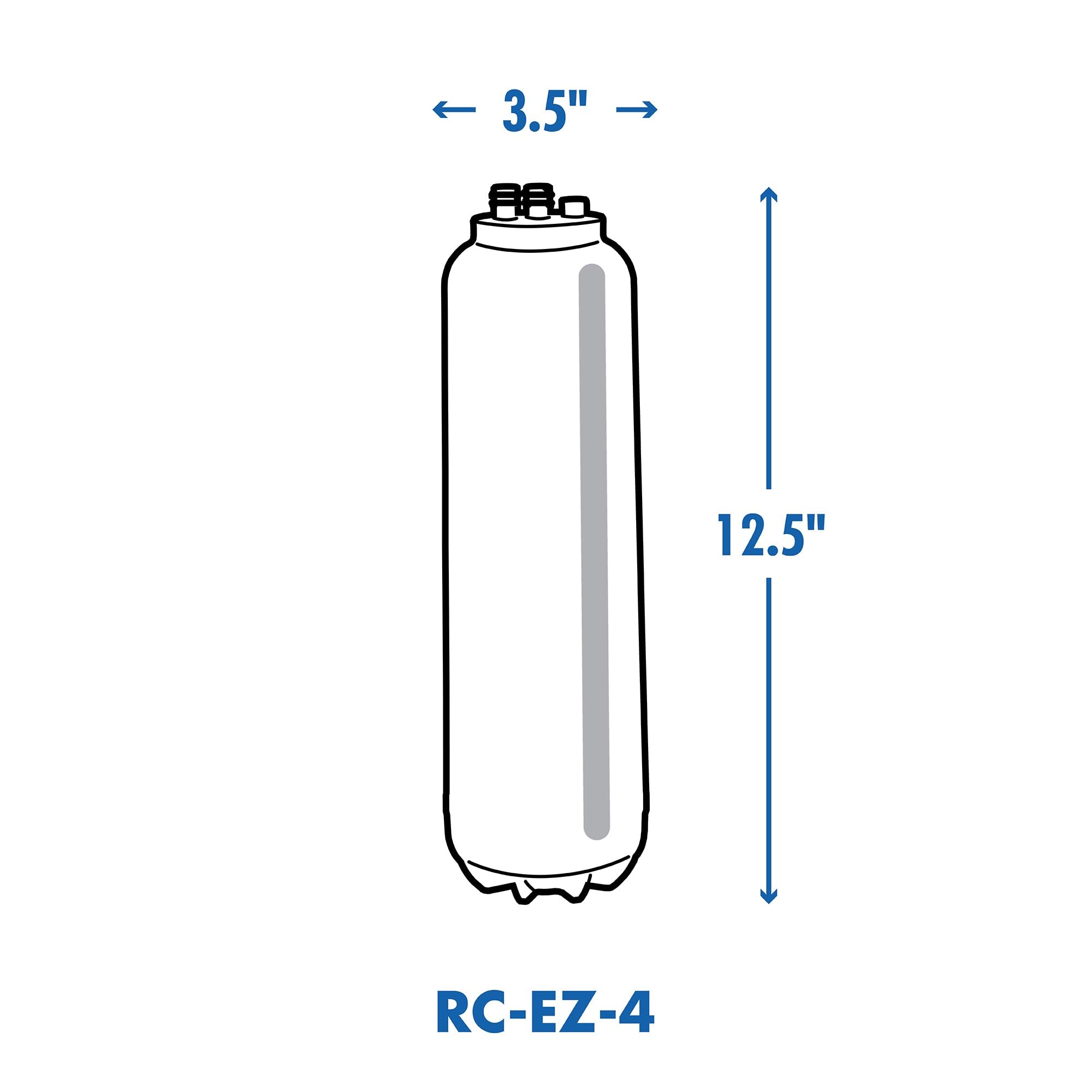 Culligan RC-EZ-4 Premium Water Filtration Replacement Cartridge for Un — Our hands-on testing setup for culligan easy-change vs wh