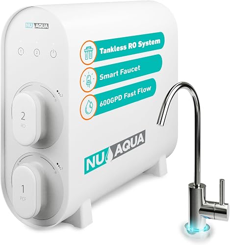 NU Aqua Tankless Reverse Osmosis System - 7 Stage Under Sink Reverse O — Our hands-on testing setup for maintain reverse osmosis s