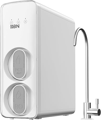 HBN Reverse Osmosis System, 600 GPD RO Water Filter System, 8 Stage Un — Key features at a glance