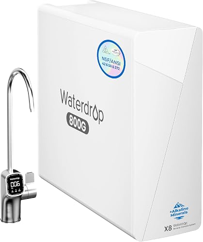 Waterdrop X8-WAN Alkaline Mineral Tankless Reverse Osmosis System, NSF — Side-by-side comparison of top picks in this category