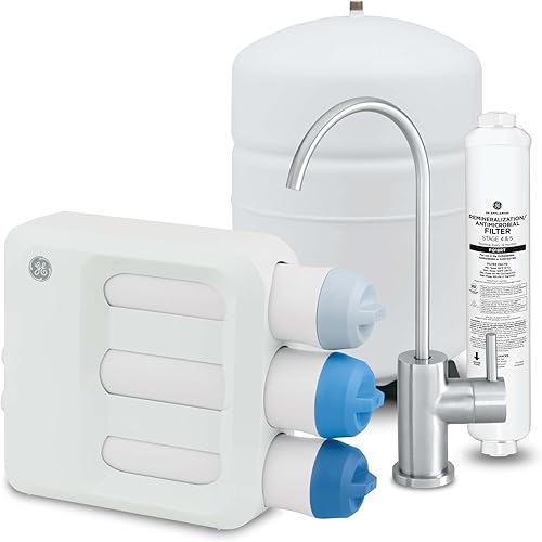GE 5-Stage Reverse Osmosis Under Sink Water Filtration System with Fau — Real-world performance testing in action