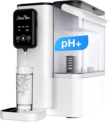SimPure Y9A UV Countertop Reverse Osmosis Water Filter, Alkaline Remin — Key features at a glance