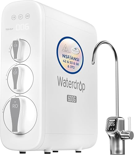Waterdrop G3P600 Reverse Osmosis System, 8 Stage Tankless Reverse Osmo — Side-by-side comparison of top picks in this category