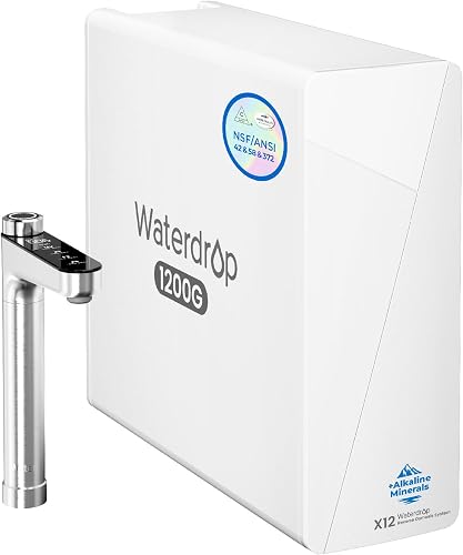 Waterdrop X12 Alkaline Mineral Reverse Osmosis System, NSF/ANSI 42&58& — Real-world performance testing in action