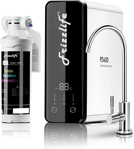 Frizzlife Reverse Osmosis Water Filter - Alkaline Mineral pH+, NSF/ASN — Real-world performance testing in action