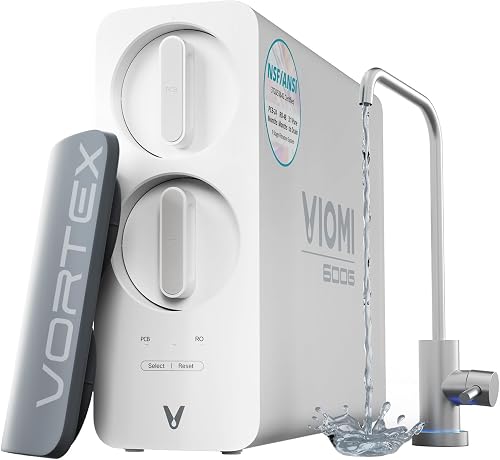 VIOMI 600GPD RO Water Filtration System, TDS and PFOS/PFOA Reduction, — Real-world performance testing in action