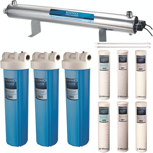 Bluonics Complete Well Water Whole House Water Filtration System 3-Sta — Our hands-on testing setup for how to choose a reverse os