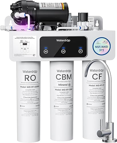 Waterdrop T3-M Remineralization Reverse Osmosis Water Filter, NSF/ANSI — Side-by-side comparison of top picks in this category