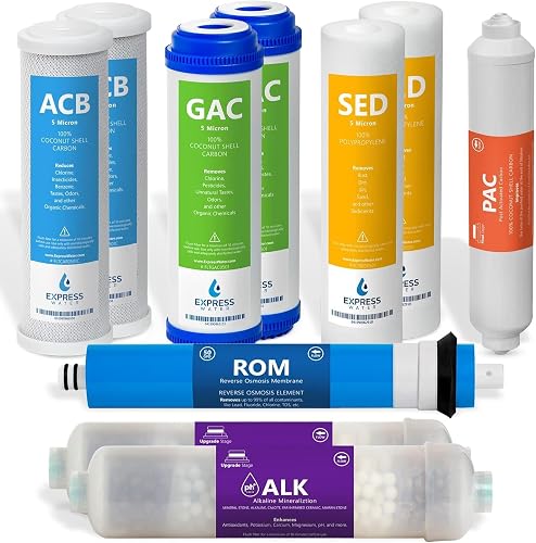 Express Water – 1 Year Alkaline Reverse Osmosis System Replacement Fil — Our hands-on testing setup for express water ro5dx review