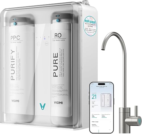 VIOMI Pure B6W 600 GPD Reverse Osmosis System, TDS Reduction, 7-Stage — Our hands-on testing setup for best reverse osmosis syste