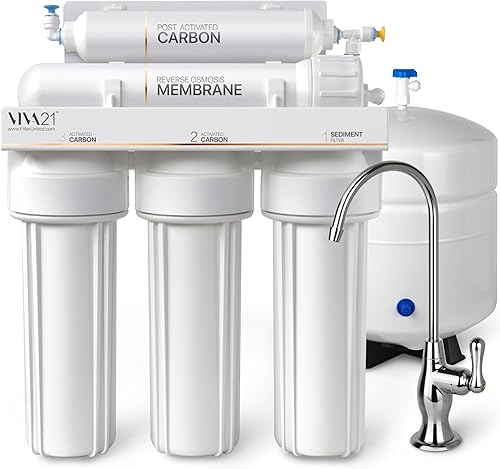 VIVA21 5-Stage Reverse Osmosis System – Premium Under Sink Water Filtr — Our hands-on testing setup for best reverse osmosis syste