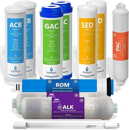 Express Water – 1 Year Reverse Osmosis System Filter Set – 11 Filters — Our recommended configuration for best results