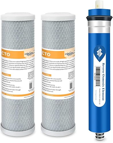 Membrane Solutions Combo Pack for FX12M and FX12P, Water Filter Replac — Real-world performance testing in action