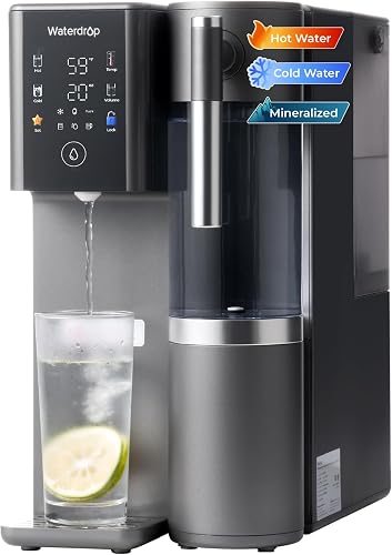 Waterdrop A2G Mineral Countertop Reverse Osmosis System Water Filter, — Our hands-on testing setup for choose right reverse osmos