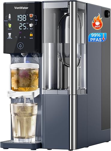 VonWater 3S Instant Hot Reverse Osmosis Water Filter Countertop RO Sys — Real-world performance testing in action