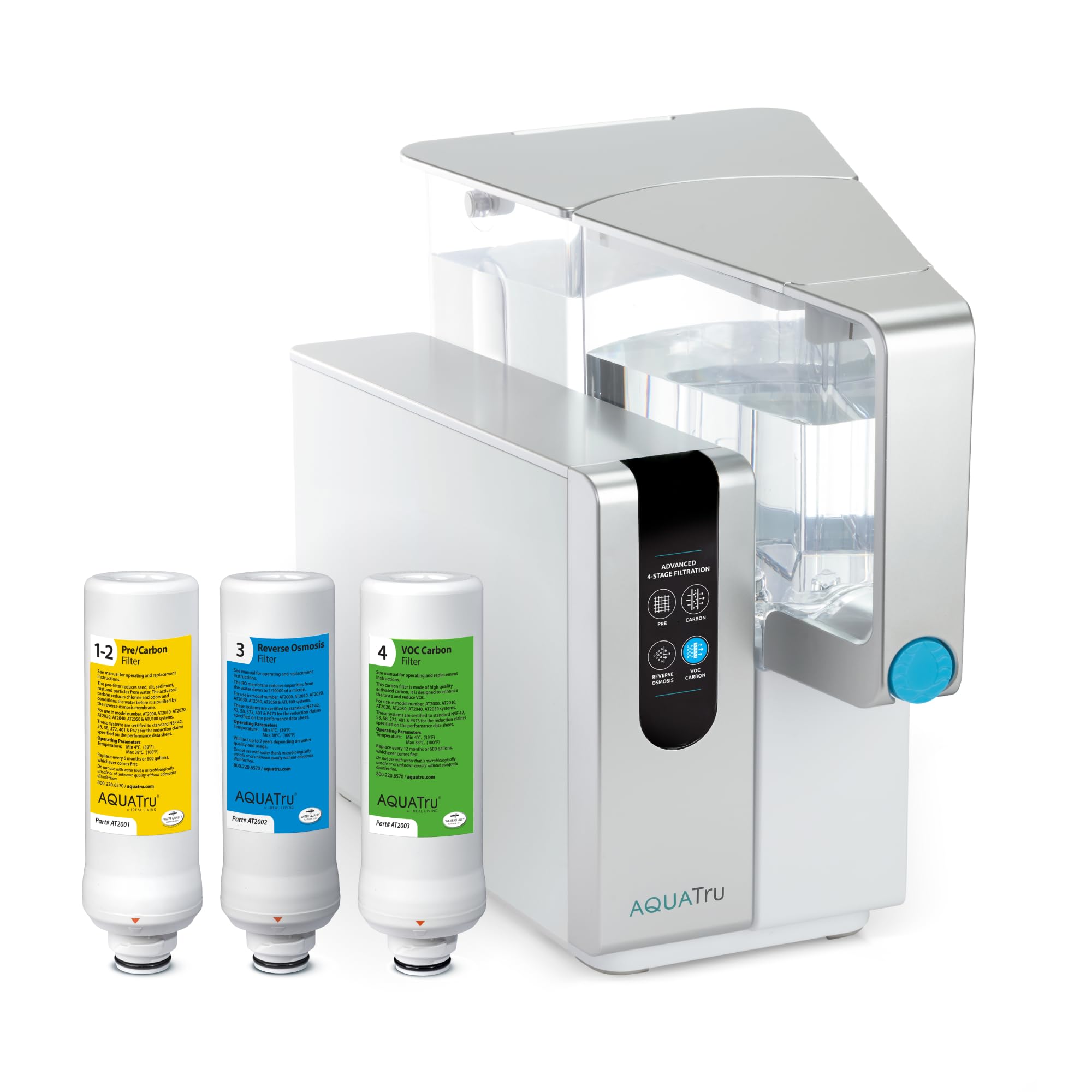 AquaTru Classic Smart Countertop Water Purifier | App-Connected 4-Stag — Side-by-side comparison of top picks in this category