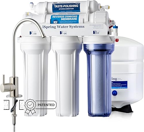 iSpring RCC7, NSF Certified, High Capacity Under Sink 5-Stage Reverse — Our hands-on testing setup for ispring rcc7 review