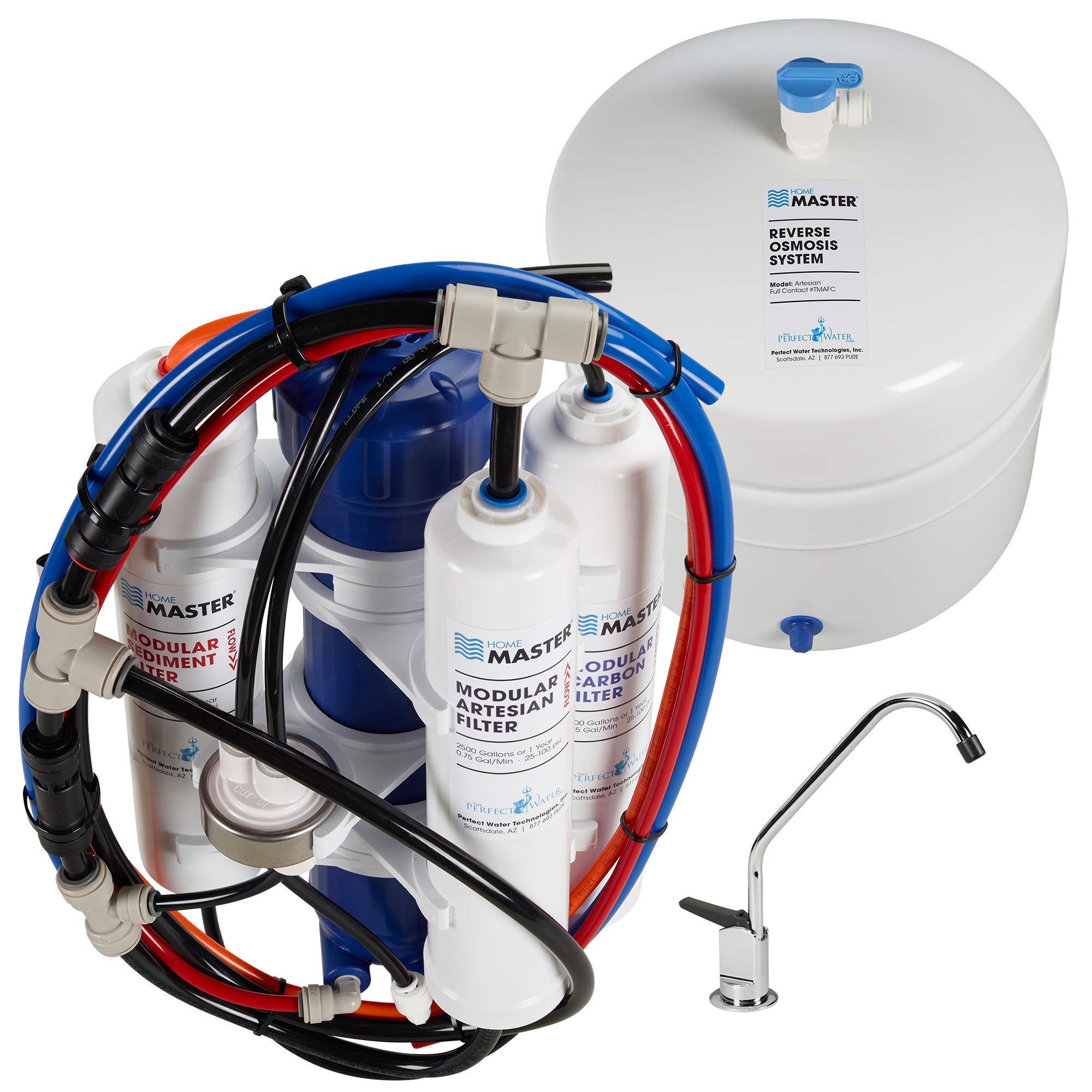 Home Master TMAFC Artesian Full Contact RO System 7-stages 4.5s Fill R — Build quality and design details up close